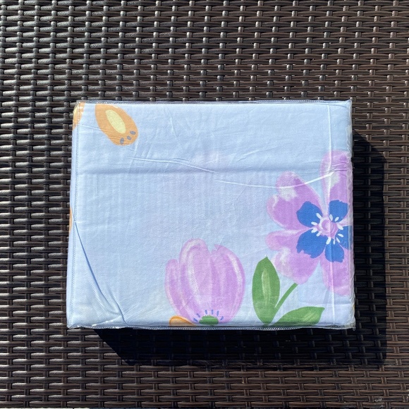 100% Cotton Queen Duvet Cover set 3Pcs Comforter Cover Pillowcases Floral Soft - Picture 4 of 5